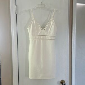 Lulu’s cream mini dress